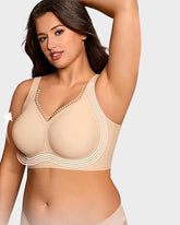 Comfortable Wireless Full Coverage Jelly Smoothing Bra