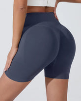 High Waist Breathable Tummy Control Gym Shorts - Sculpté