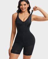 Tummy Control Butt Lifter Shaper with Zipper Crotch Fajas Colombianas