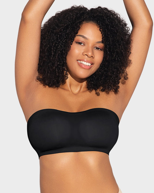 Sculpté Non-Slip Crossover Side Hook Bandeau Bra — the editor pick for halter tops