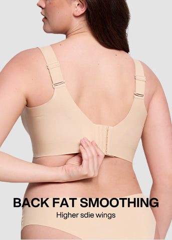 Comfortable Wireless Full Coverage Jelly Smoothing Bra