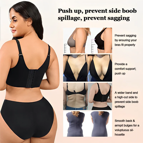Full-Coverage Back Smoothing Bra