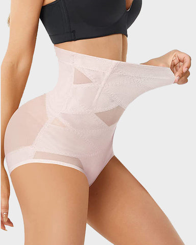 High Waist Cross Tummy Control Panty