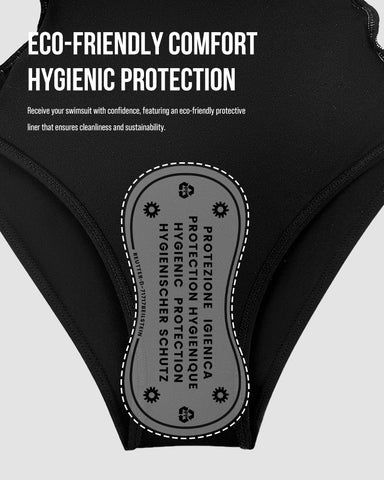 Plunge Corset Back Sculpting Swimsuit