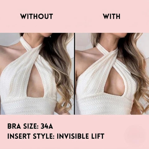 Invisible Lift Inserts — Double-Sided Adhesive for Instant Boost & Volume Sculpté