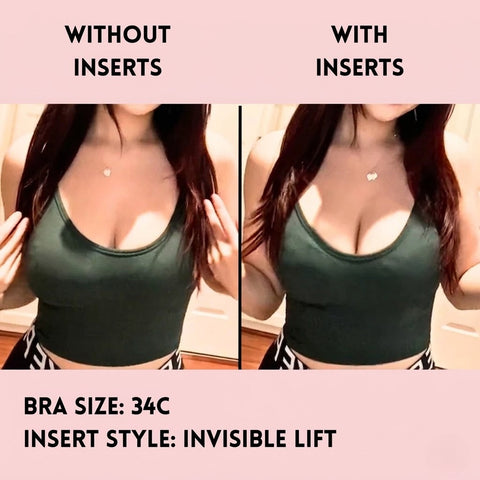 Invisible Lift Inserts — Double-Sided Adhesive for Instant Boost & Volume Sculpté