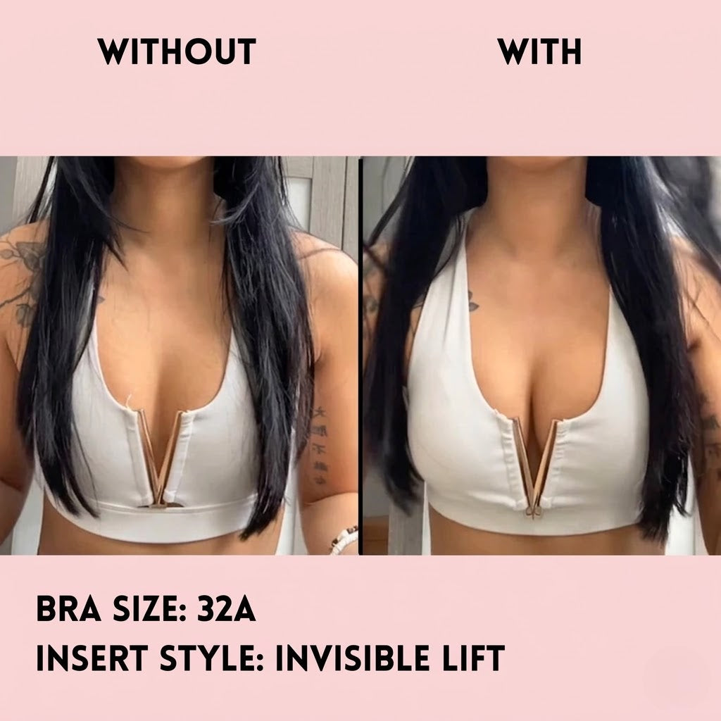 Invisible Lift Inserts — Double-Sided Adhesive for Instant Boost & Volume Sculpté
