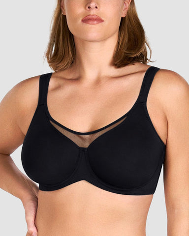 Plus Size Cooling Full Coverage Minimizer Bra