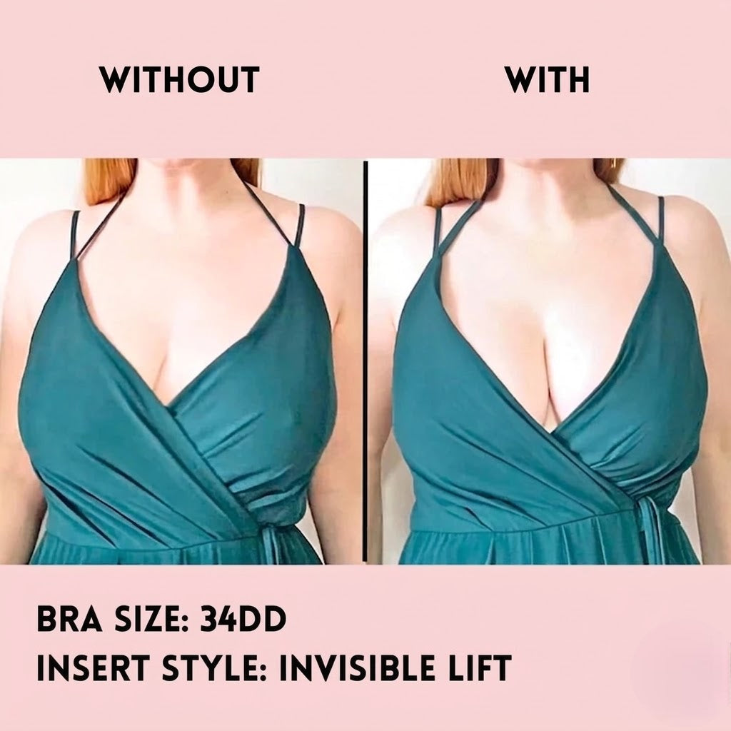 Invisible Lift Inserts — Double-Sided Adhesive for Instant Boost & Volume Sculpté