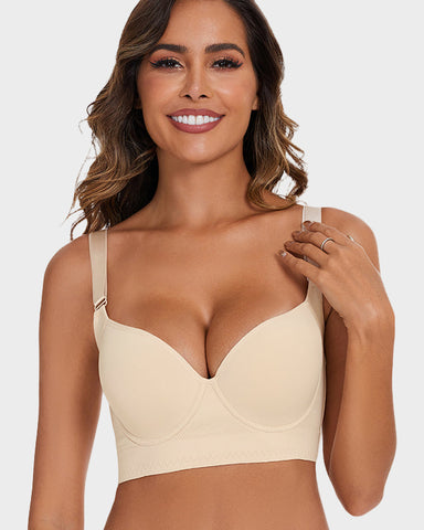 Full-Coverage Back Smoothing Bra