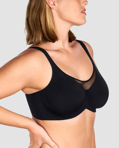 Plus Size Cooling Full Coverage Minimizer Bra