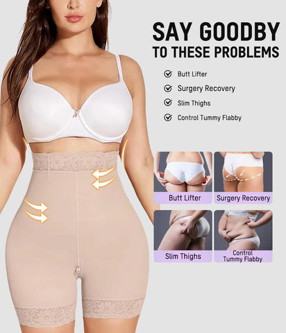 High Waist Butt Lifting Shaper Shorts