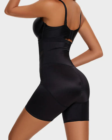 Crossover Bandage High-Waist Hip-Lifting Shorts — Cinched Waist & Lifted Glutes Sculpté