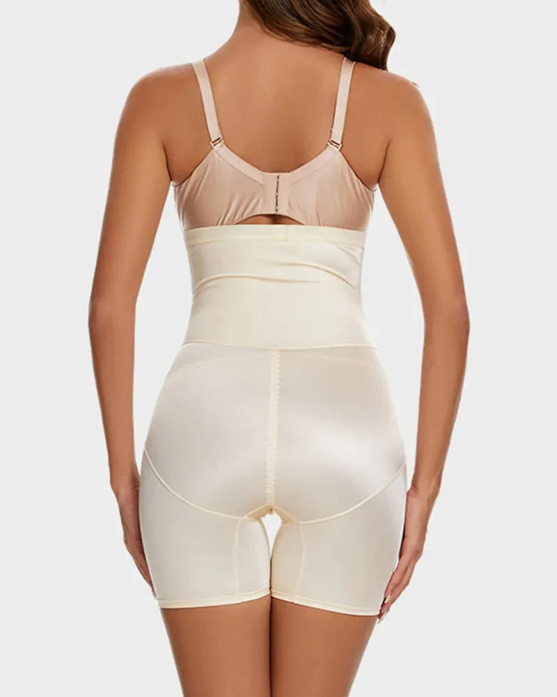 Crossover Bandage High-Waist Hip-Lifting Shorts — Cinched Waist & Lifted Glutes Sculpté