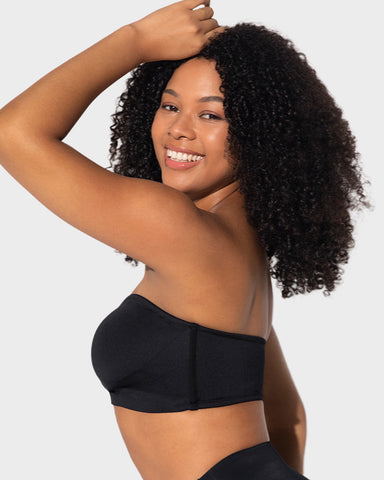 Strapless Seamless Front Button Bra