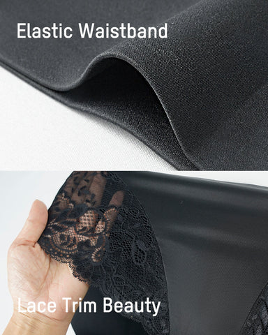High-Waist Seamless Lace Shaping Panty — Smooth Tummy Control 3-Pack Sculpté