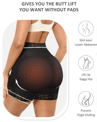 High Waist Seamless Butt Lifting Brief