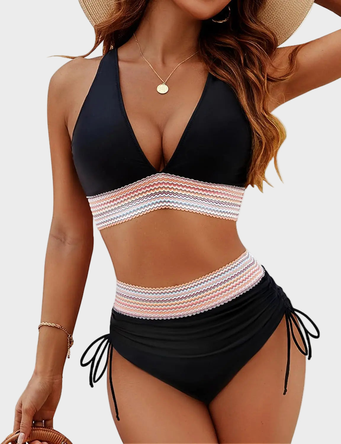High Waist Tummy Control Bikini Set - Sculpté