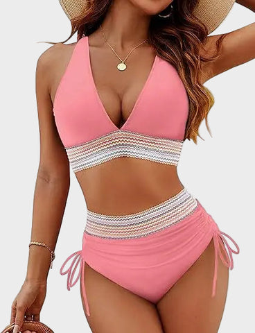 High Waist Tummy Control Bikini Set - Sculpté