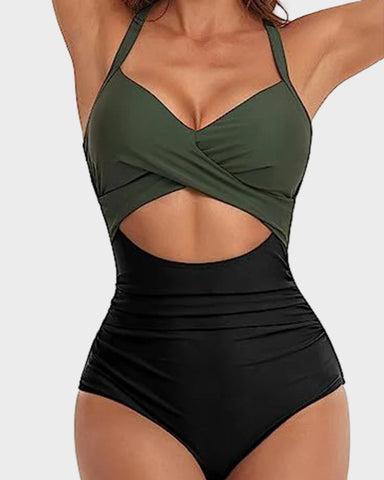 Push Up Tummy Control One Piece Swimsuit - Sculpté