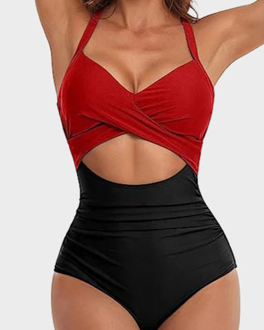 Push Up Tummy Control One Piece Swimsuit - Sculpté