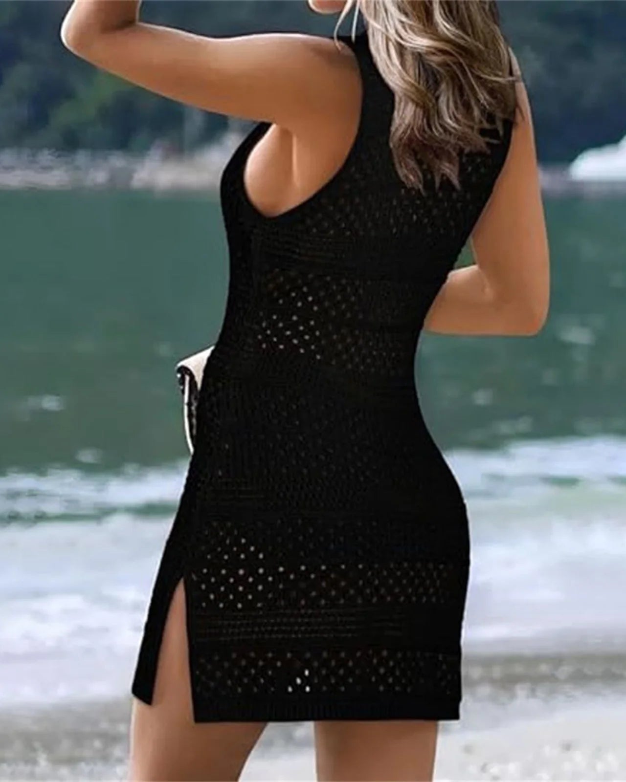 Beach Cover Up Sleeveless Dress - Sculpté