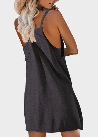 Summer Sleeveless Mini Dress - Sculpté