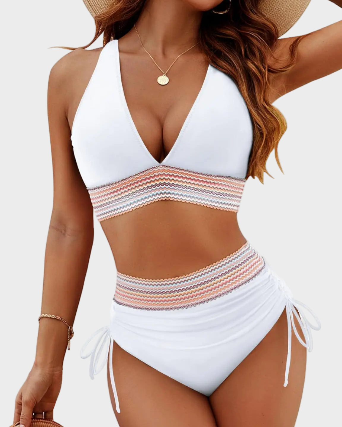 High Waist Tummy Control Bikini Set - Sculpté