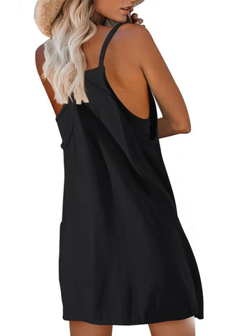 Summer Sleeveless Mini Dress - Sculpté