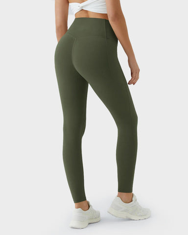 Tummy Control Butt-Lifting Training Leggings with Pockets