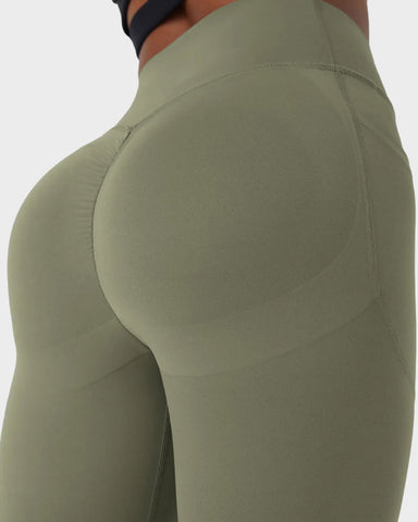 Tummy Control Butt-Lifting Training Leggings with Pockets