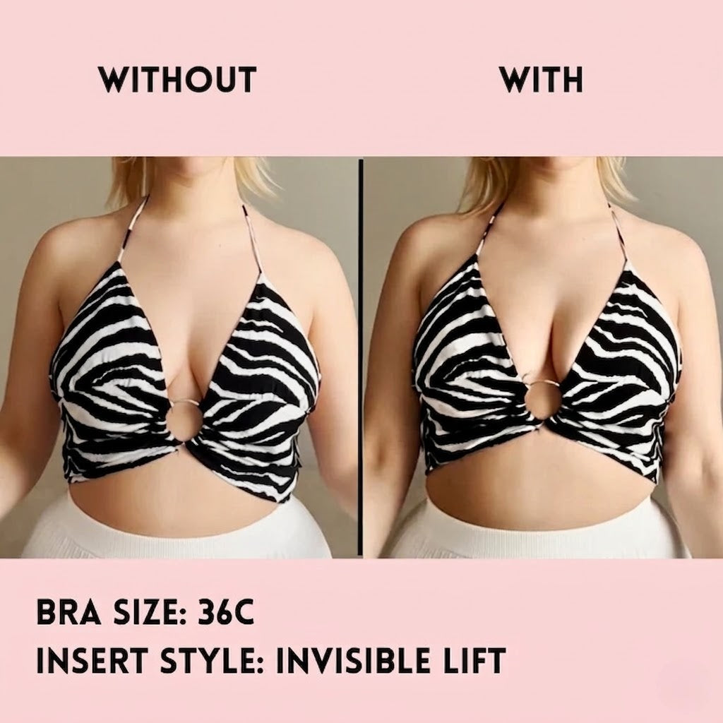 Invisible Lift Inserts — Double-Sided Adhesive for Instant Boost & Volume Sculpté