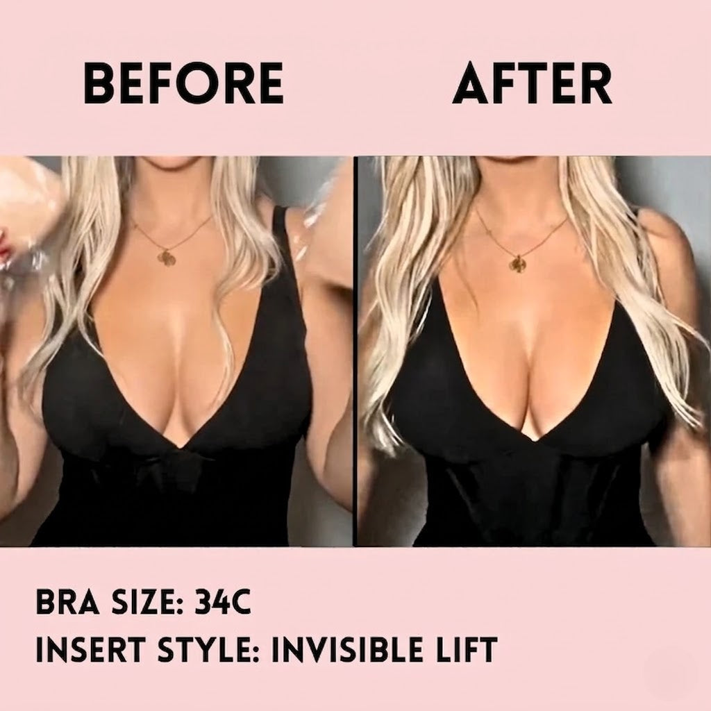 Invisible Lift Inserts — Double-Sided Adhesive for Instant Boost & Volume Sculpté