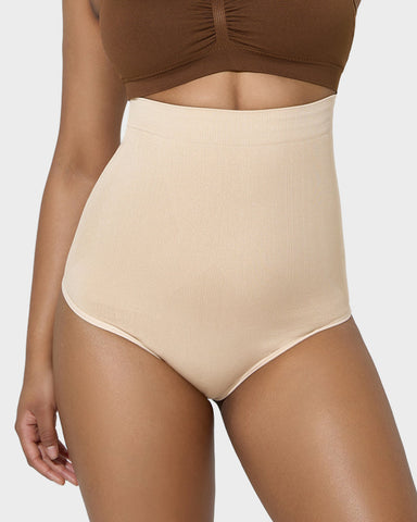 High-Waist Tummy Control Thong 2-Pack — No-Show, All-Day Comfort Sculpté
