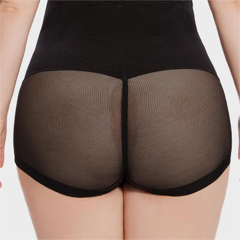 High Waist Mesh Tummy Control Butt Lifting Shaping Panty